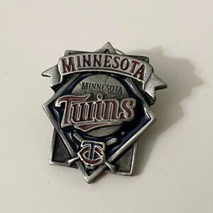 Vtg Minnesota Twins MLB Baseball Pin